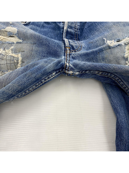 Levi's 90s 501 デニムパンツ ダメージ W32[値下]