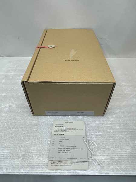 Hender Scheme meadow sandal ストラップサンダル 4 ブラック