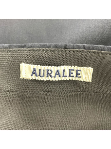 AURALEE パンツ SUPER FINE TROPICAL WOOL SLACKS  NVY 4