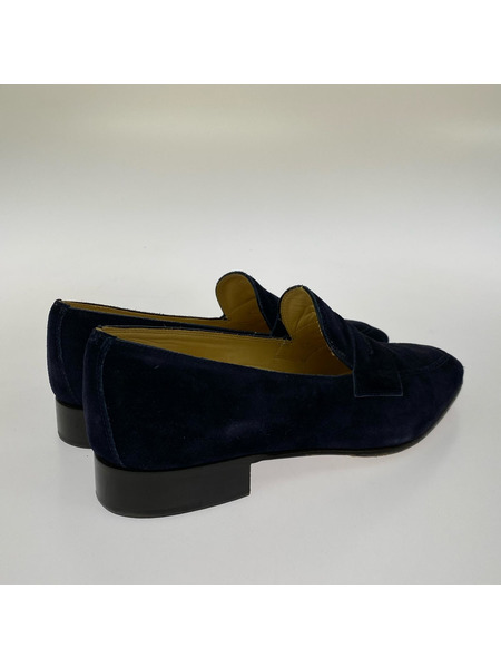 シューズ BACCHUS MADE IN ITALY ローファー 43 ネイビースウェード