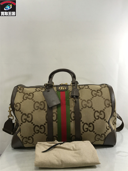 GUCCI　ジャンボGG ボストンバッグ
