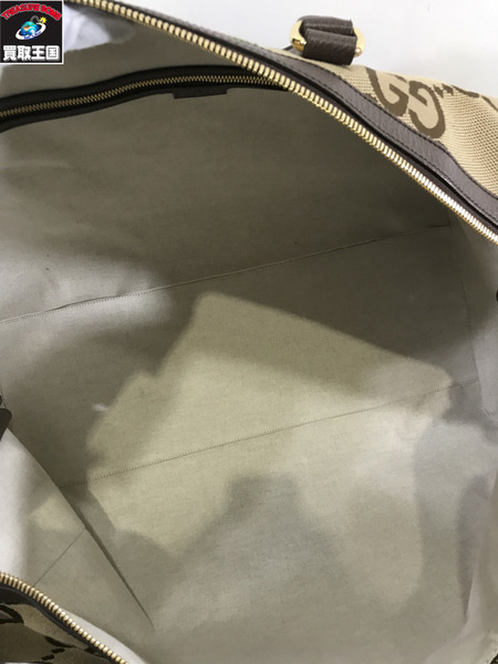 GUCCI　ジャンボGG ボストンバッグ