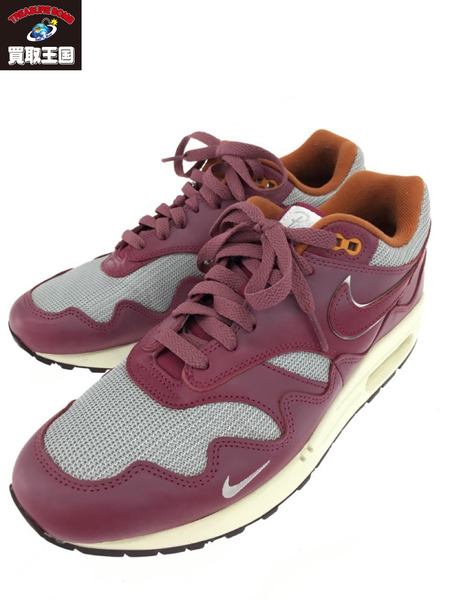 NIKE×Patta AIR MAX 1 Night Maroon 27㎝[値下]