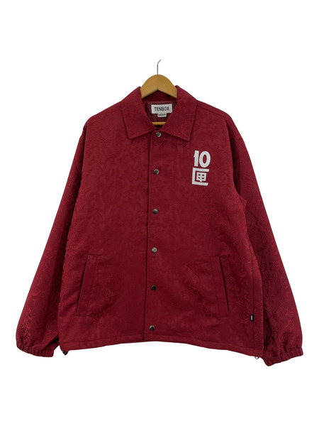 10匣 TENBOX OG Logo Coach JKT コーチジャケット レッド TBX-020JK-24[値下]