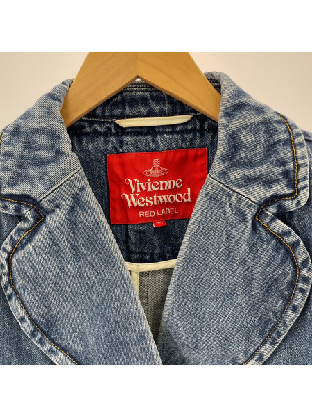 Vivienne Westwood Red Label ブラックデニムジャケット Vivienne Westwood - Vivienne Westwood Red Label ヴィヴィアン