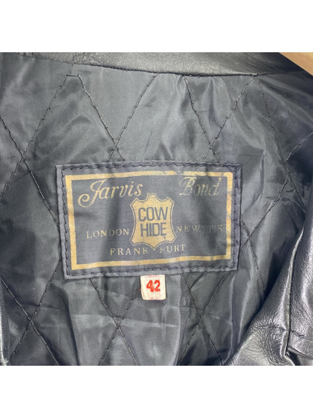 OLD・VINTAGE ライダース JARVIS BOND ダブルライダースジャケット (42)