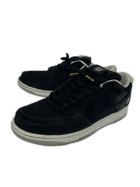 NIKE DUNK LOW OG QS BE@RBRICK スニーカー 27.0 ブラック