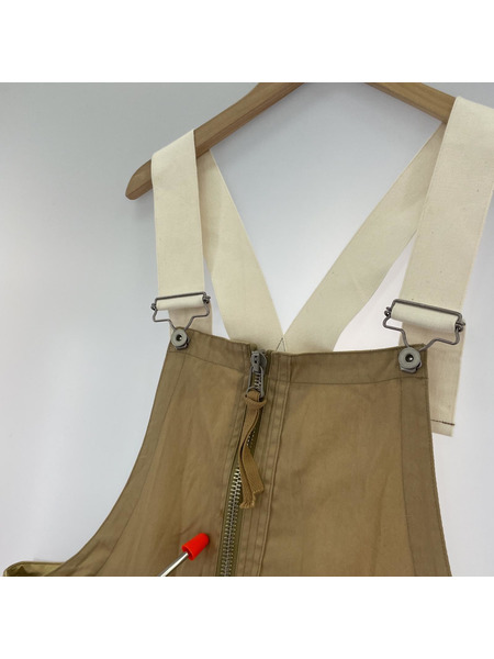 COMFY OUTDOOR GARMENT NO USELESS OVERALLS オーバーオール M ベージュ[値下]