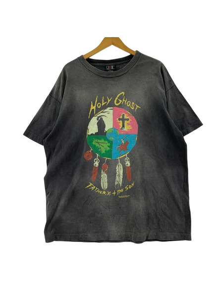SAINT MICHAEL 半袖Tシャツ・カットソー ×LASTMAN 24SS Holy Ghost (XL)