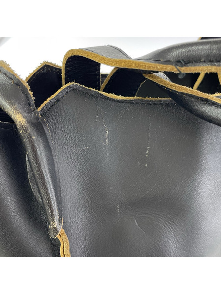 Yohji Yamamoto ショルダーバッグ レザーショルダーバッグ[値下]