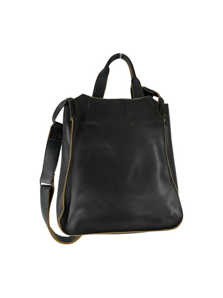 Yohji Yamamoto ショルダーバッグ レザーショルダーバッグ[値下]