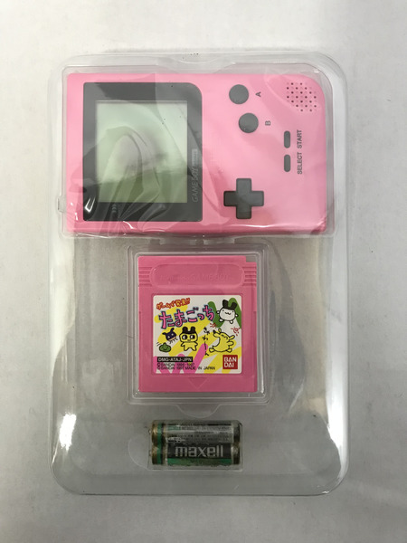 ゲームボーイポケット たまごっち ピンクなTAMAGOTCHセット