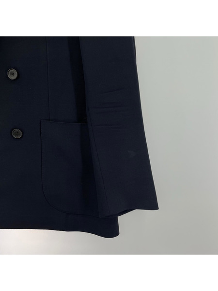 LARDINI テーラードジャケット・ブレザー ダブルジャケット ネイビー 46