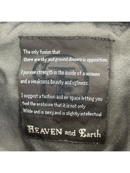 ジャケット Heaven and Earth ミリタリーギミックジャケット M GRY[値下]