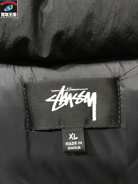 STUSSY ダウンジャケット Nylon Down Puffer XL