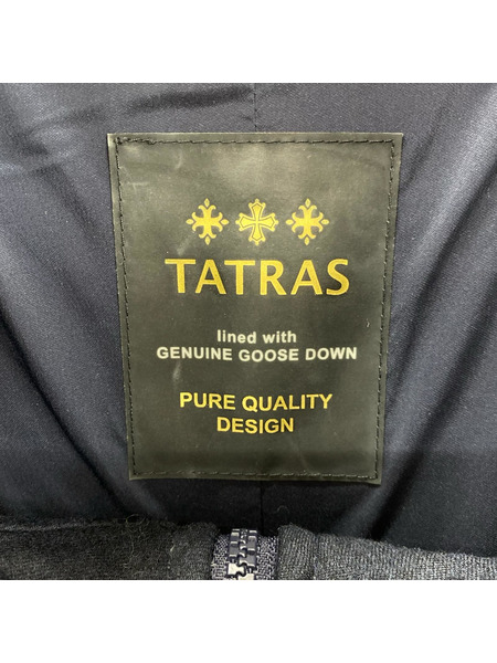 TATRAS ロングダウンジャケット LTA6FW4216 紺 (02)
