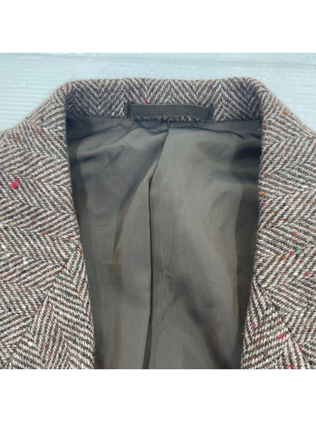 COMME des GARCONS HOMME ジャケット ツイード2Bジャケット BRW (M)