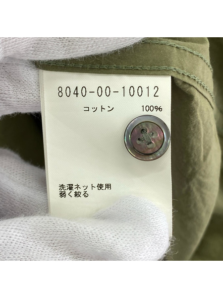 Nigel Cabourn 長袖シャツ バンドカラーシャツ
