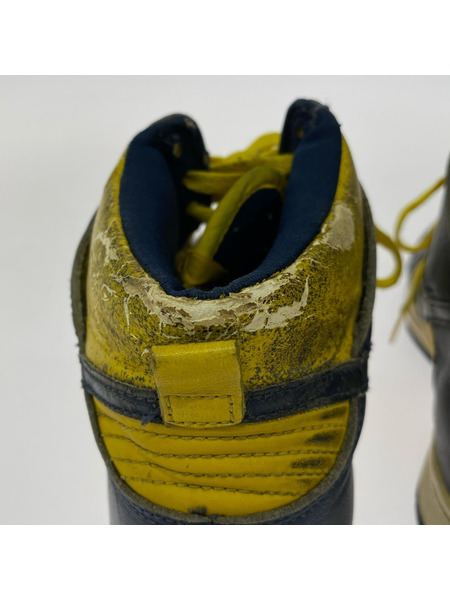 NIKE スニーカー DUNK HIGH LE MICHIGAN (27.5)