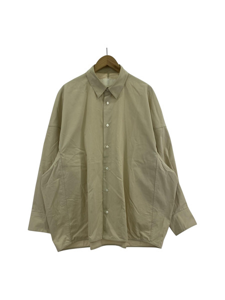 NONNOTTE 25SS Clear Heavy Broadcloth Draping Shirt Type A[値下]
