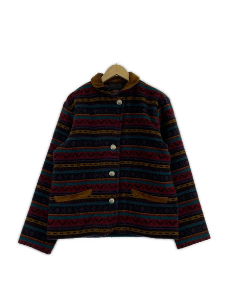 WOOLRICH ジャケット 90s USA製 アズテック柄 ウールジャケット[値下]