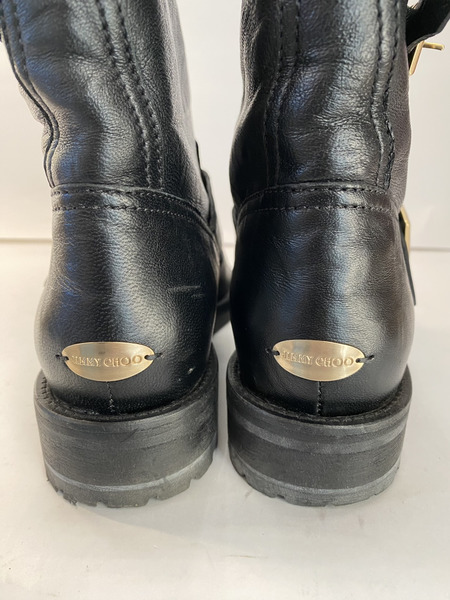 JIMMY CHOO エンジニアブーツ　黒　37