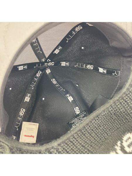 Supreme×NEW ERA Box Logo Balaclava Navy 黒