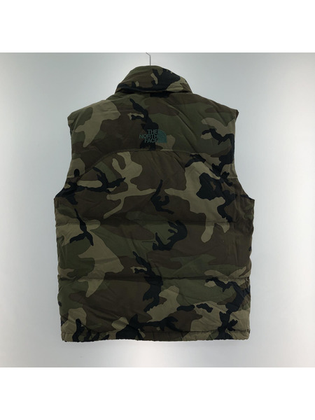 THE NORTH FACE ダウンベスト カモフラ