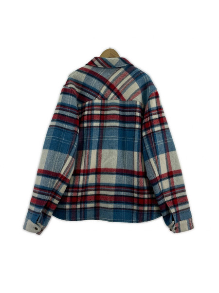 長袖シャツ WE11DONE/21AW/WD CHECK ANORAK WOOL SHIRT
