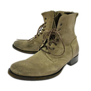 BUTTERO ブーツ サイドジップレースアップブーツ 41