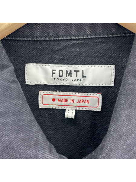 デニムジャケット FDMTL リフレクターインクデニムジャケット