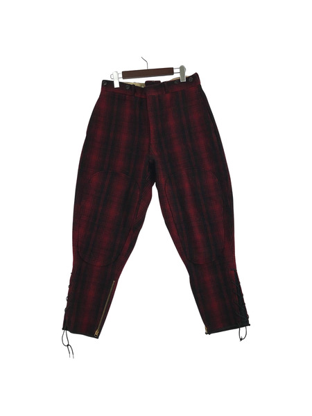 WOOLRICH パンツ 紙タグ VINTAGE バッファローチェックハンティングパンツ[値下]
