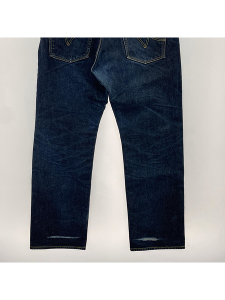 IRON HEART デニム・ジーンズ 14oz セルビッチデニム ストレート (W34L36)634S