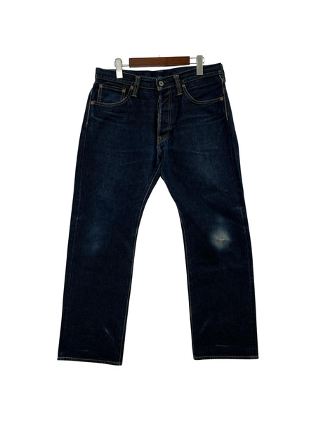 IRON HEART デニム・ジーンズ 14oz セルビッチデニム ストレート (W34L36)634S