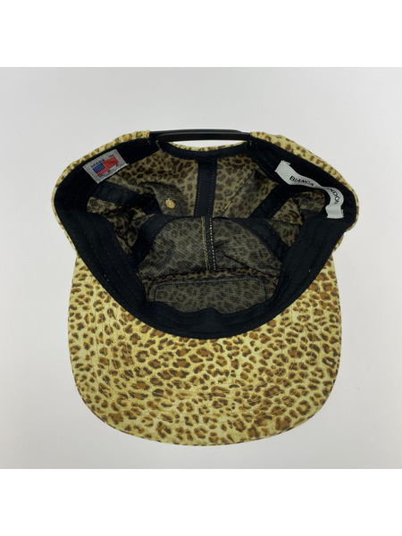 キャップ bianca chandon ヒョウ柄