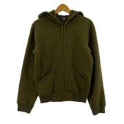 RRL パーカー ボアフリース/ジップパーカー/XS/カーキ
