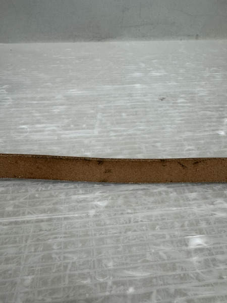 Hender Scheme ヌメ革 ナローベルト ベージュ