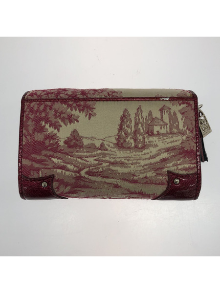 Think Bee！スパンコール花柄財布/RED[値下]