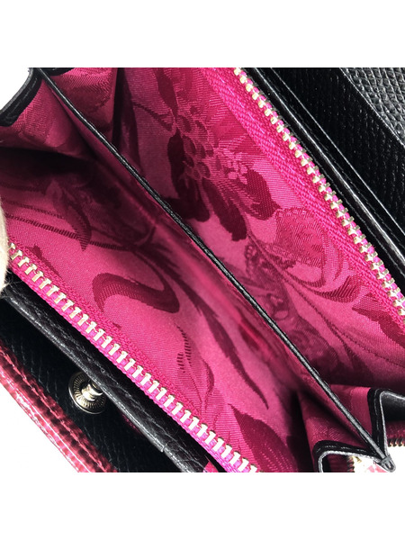 Think Bee！スパンコール花柄財布/RED[値下]