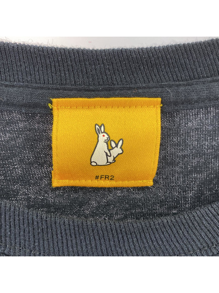 FR2×ワンピース ペローナ カットソー 黒 (XL)