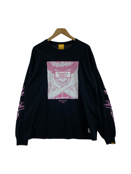 FR2×ワンピース ペローナ カットソー 黒 (XL)