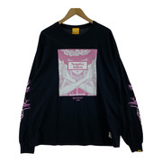 FR2×ワンピース ペローナ カットソー 黒 (XL)