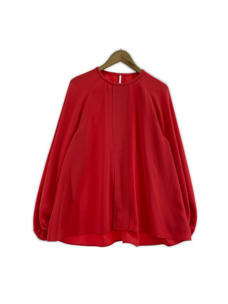 ADORE ミドルジョーゼットフリルオーバーブラウス ピンク[値下]