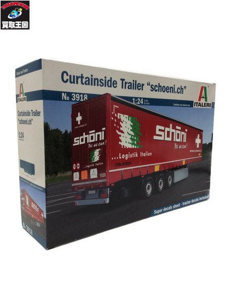 イタレリ 1/24 カーテンサイドトレーラー schoeni.ch｜商品番号