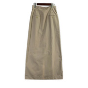 anuke ロングスカート Twill Pocket Skirt/ベージュ