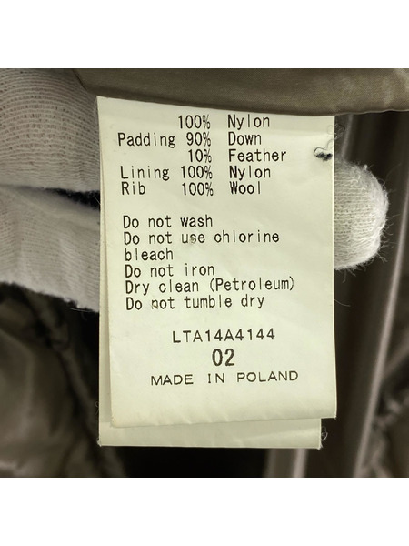 TATRAS ダウンコート LTA14A4144 ベージュ (02)
