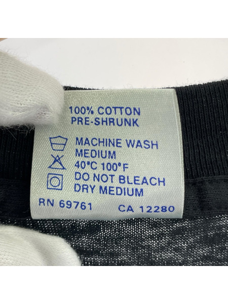 OLD・VINTAGE 91年 BROCKUM MEGADETH メンバーTシャツ (L) 黒