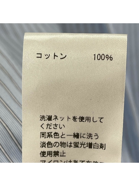 長袖シャツ SEDAN  Poplin Stripe Big BD Shirt (XXL)