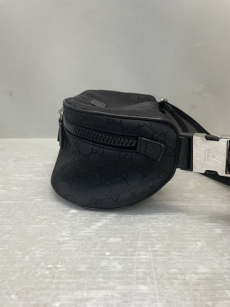 GUCCI GGナイロン ボディバッグ ブラック 449182