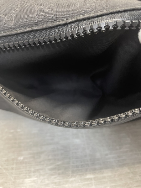 GUCCI GGナイロン ボディバッグ ブラック 449182
